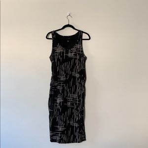 Maternity Tank top below the knee dress by Isabel